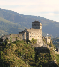 The Château Fort which overlooks Lourdes